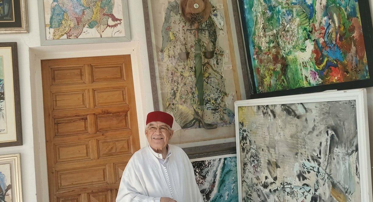الفنان التشكيلي محمد بن الهادي الشريف