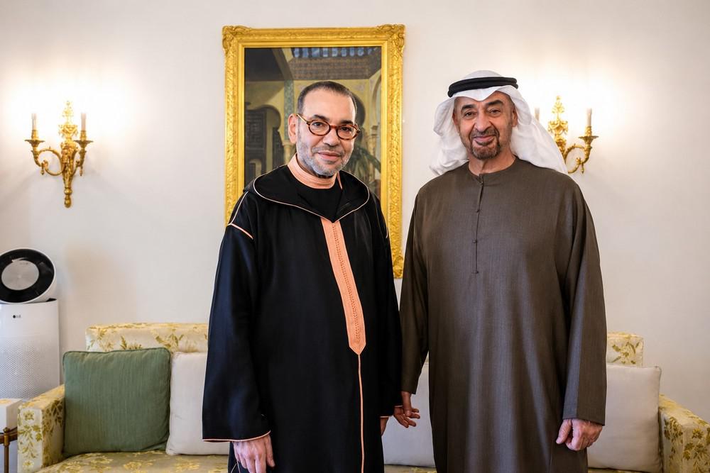 الشيخ محمد بن زايد والملك محمد السادس