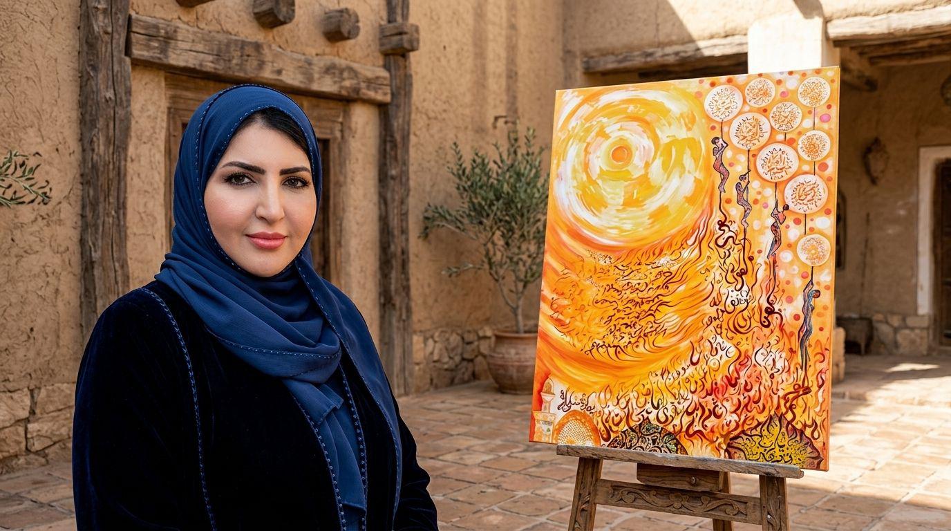 الفنانة السعودية هناء الشبلي