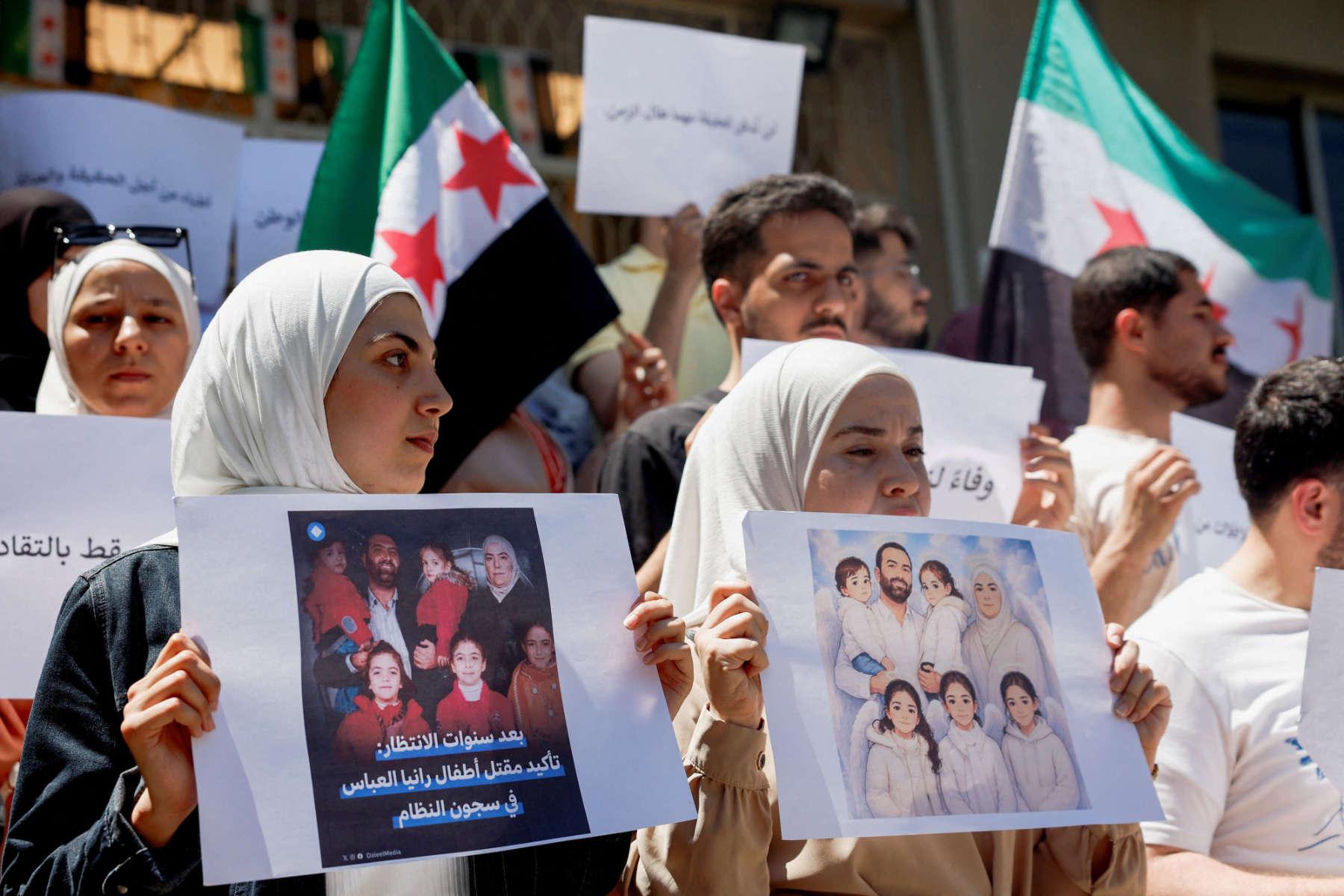 Faces of the missing, voices of the living