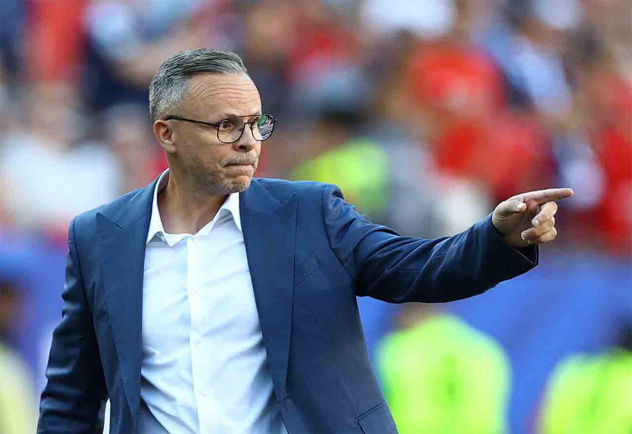 Morocco's coach Mohamed Ouahbi 