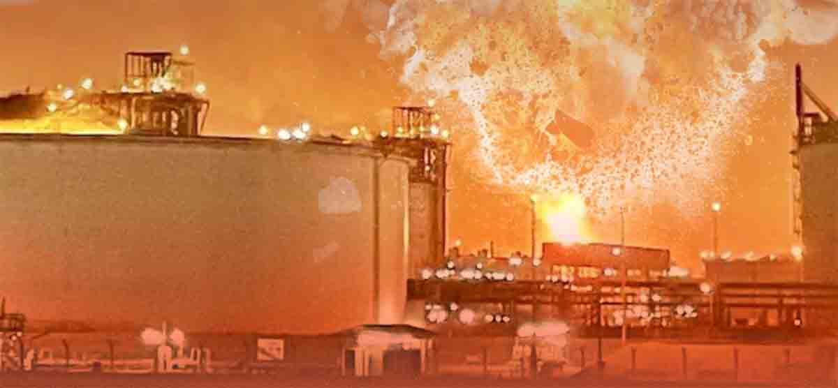 Authorities say a technical accident caused the explosion