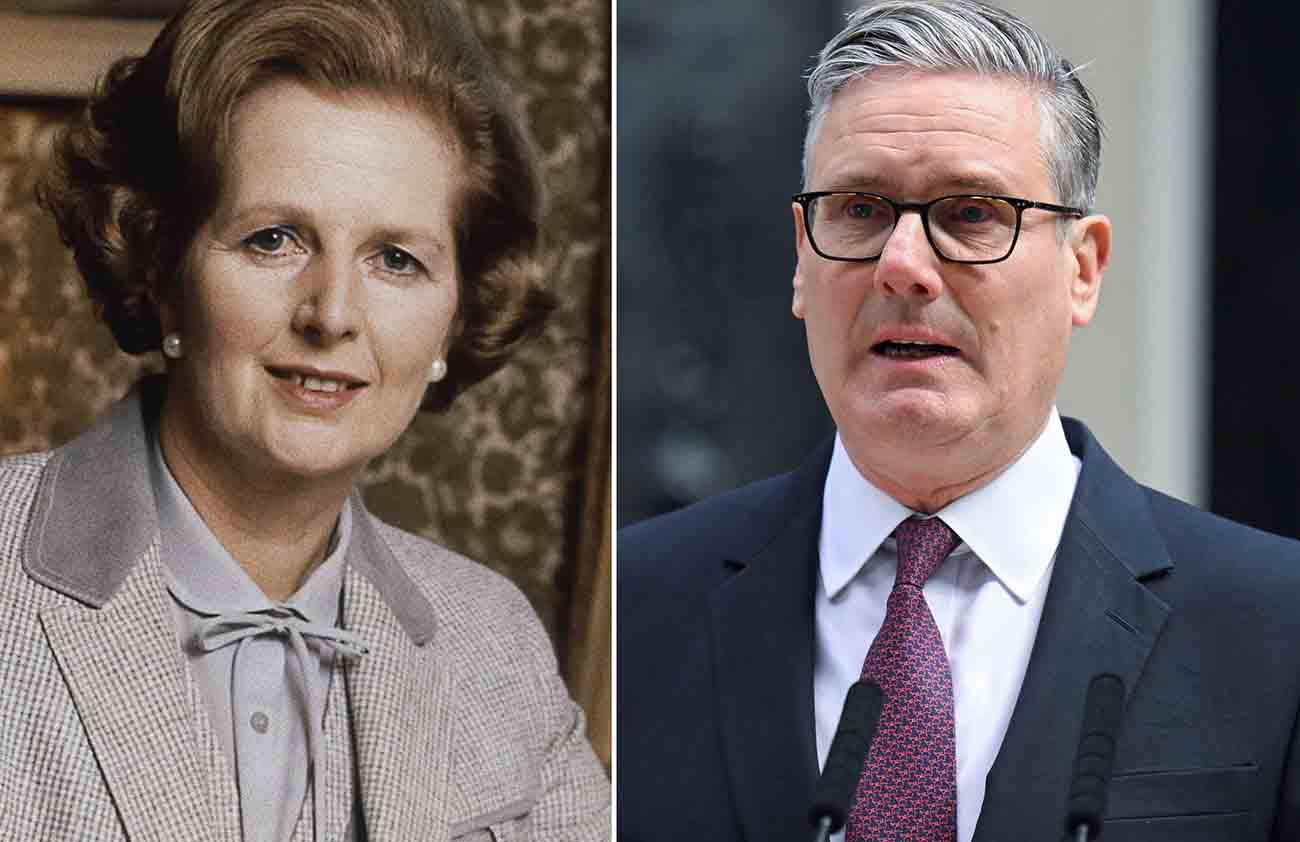 Thatcher left a legacy but Starmer left from the back door