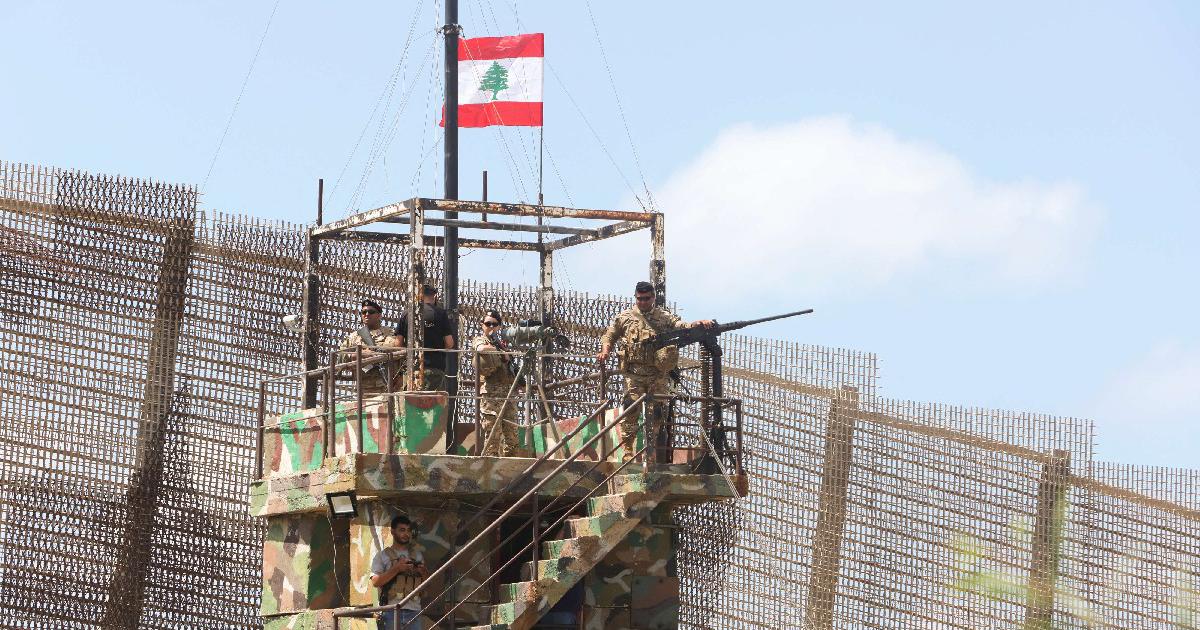La France soutient l’armée libanaise pour qu’elle joue un rôle plus important dans le contrôle de la frontière avec Israël