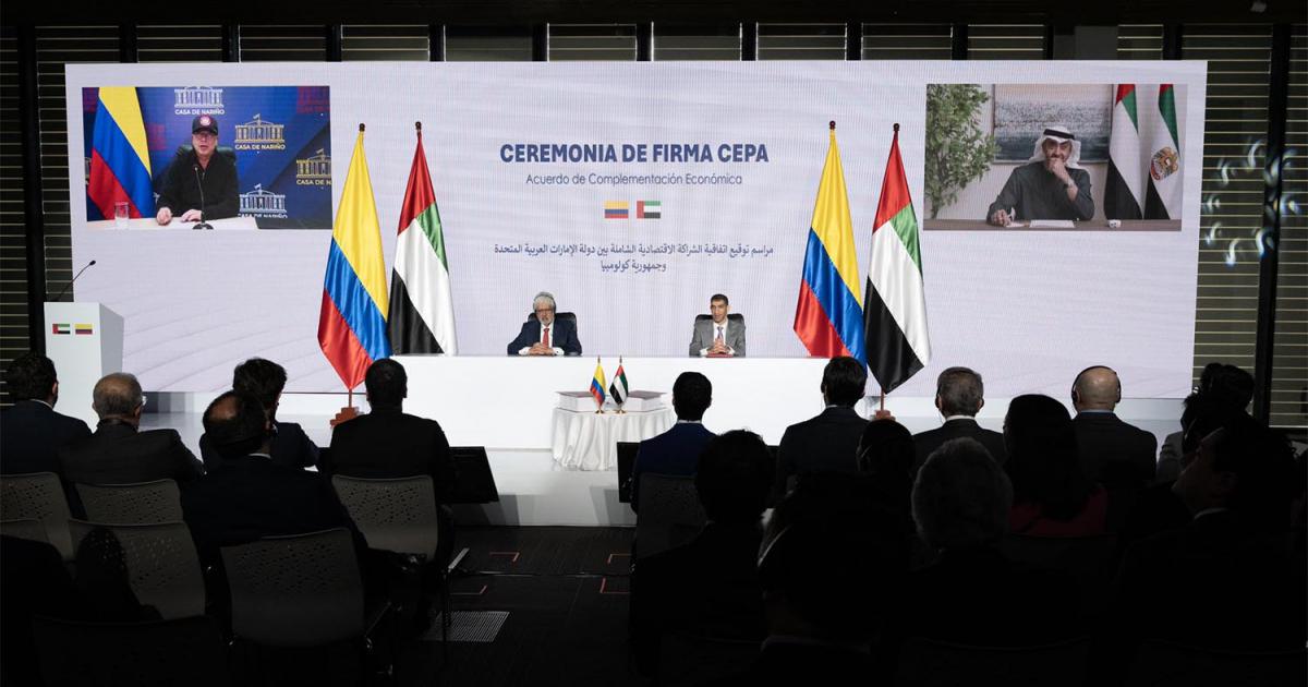 Accord de partenariat économique complet entre les EAU et la Colombie Accord de partenariat économique complet entre les EAU et la Colombie