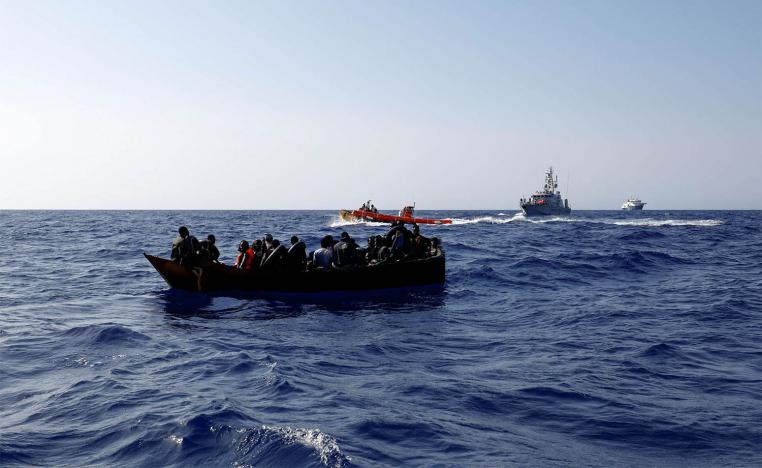 Migrants' boat