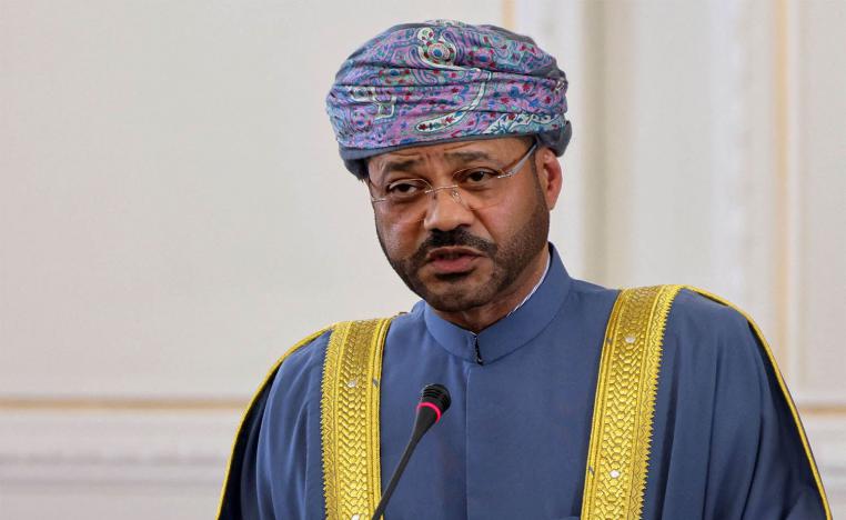 Oman's Foreign Minister Sayyid Badr al-Busaidi